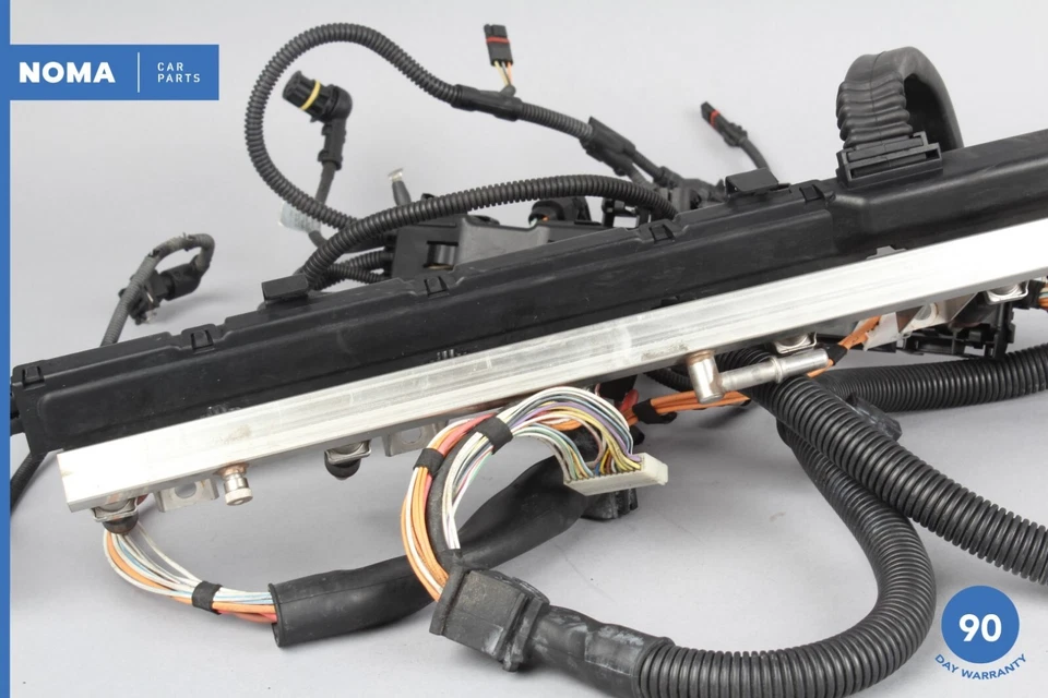 06-08 Arnés de cables de riel de bobina de encendido del motor BMW Z4 E85 M54 7565491 FABRICANTE DE EQUIPOS ORIGINALES Foto 3 de 4