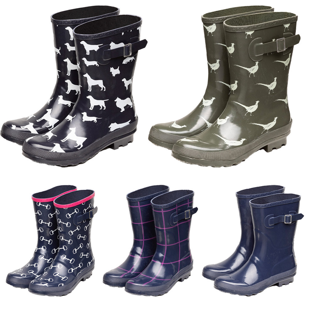 Rydale Short Wellingtons Boots Mid Calf 