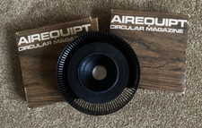 Vintage Airequipt Circular Magazine 100 Slide Tray For 2x2 Slides - lot of 3