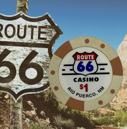 ROUTE 66 CASINO RIO PUERCO NEW MEXICO $1 CASINO CHIP