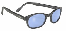 X - KD's Sunglasses  Matte Black Frames / Blue Lens Comes W/Free Pouch 
