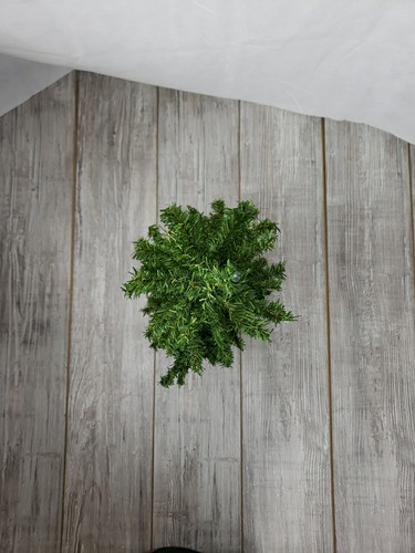 2ft Alpine Mini Christmas Tree Plate Base Adjustable Strong Branches Artificial - Picture 5 of 8