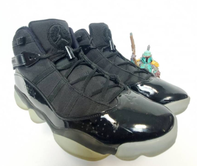 Air Jordan - 6 Rings Black Ice - Size 10 - Basketball Shoes 322992-011 (2018) Nike Air Jordan 6 Rings  main image 3