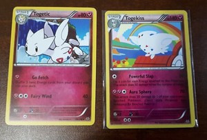 Togetic 44/108, Togekiss 45/108 XY Roaring Skies M/NM Pokemon