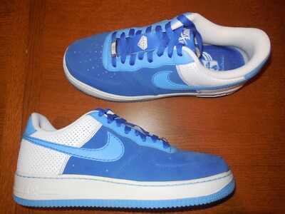Size 9.5 - Nike Air Force 1 '07 University Blue for sale online | eBay
