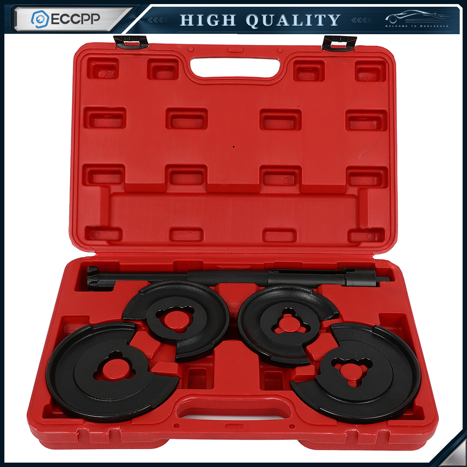 Coil Spring Compressor Tool Strut Front Rear Suspension Repair for