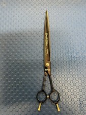 Revolution Black Titanium Hundeschere 25 cm gerade