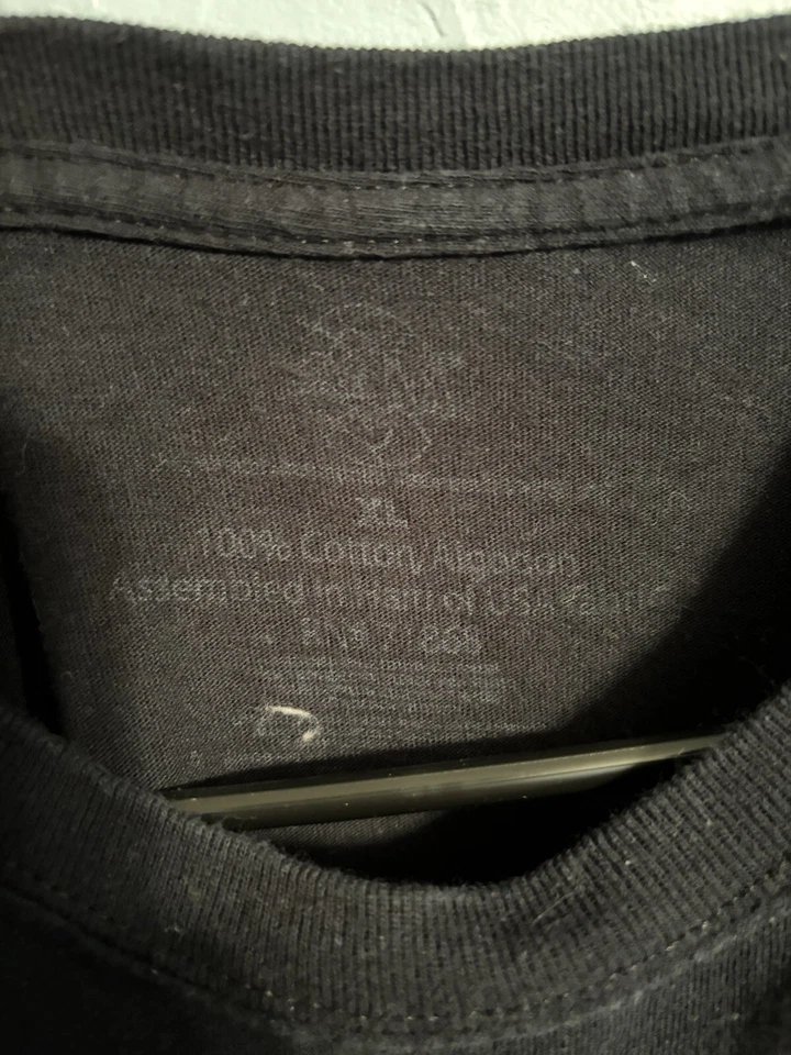 Vintage Space Jam Taz Dunking T-shirt - Black - Mens - XL - Image 4 of 4