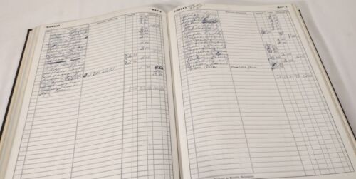 Kersten Publishing Physicians Daily Patients Record Log Book 1953 Rare Vtg MCM - Picture 11 of 12