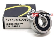 RHP 16100 2RS DEEP GROOVE BALL BEARING, RUBBER SEALED 10x28x8mm