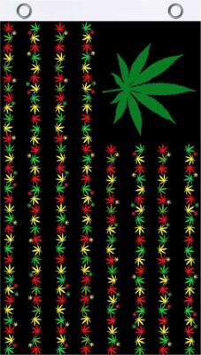 Herbal Rasta USA Fly Flag 3' x 5'