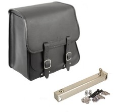 Gepäcktasche mit Halter abnehmbar passend für Harley Breakout Fat Boy -17 Leder