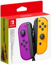Nintendo Switch Joy-Con Pair Purple/Orange Controllers play in a variety of ways