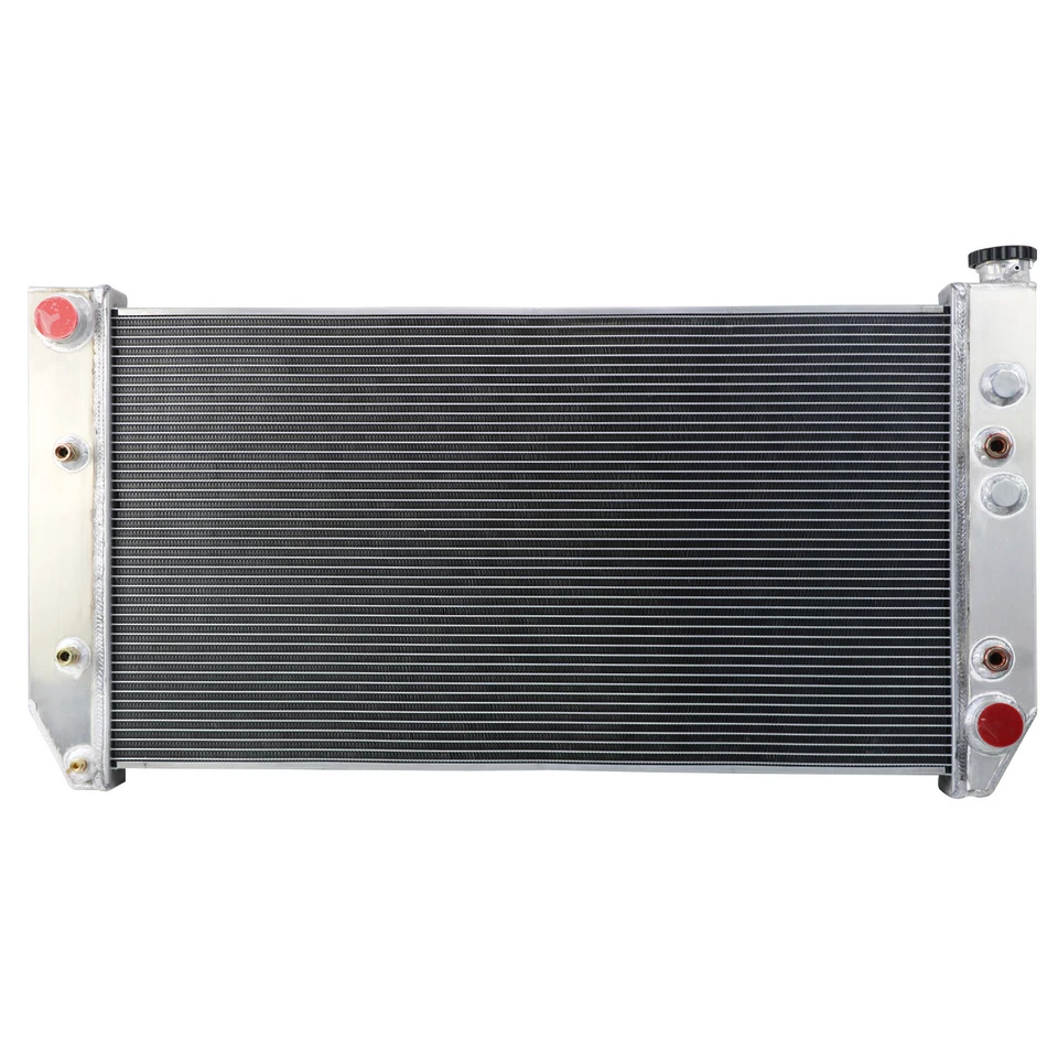 4 Row Radiator Shroud Fan Fit 1982-1993 Chevy C10 K10 R1500 GMC C1500/C2500 6.2L Foto 4 de 4