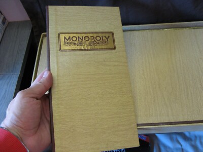 Monopoly édition Luxe De 1961 – Pions En Métal Et Réserve Billets – Occasion