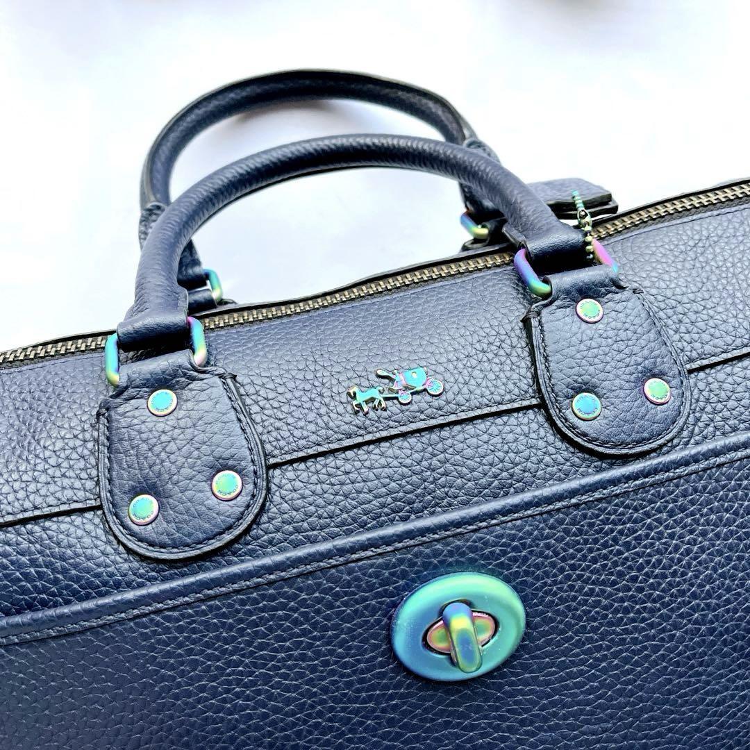 【美品★レア】COACH オイルスリック金具RHYDER 2WAY ボストン 美品☆レア】COACH オイルスリック金具RHYDER 2WAY ボストン