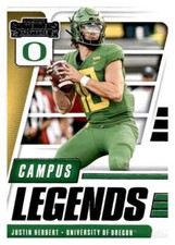 2021 Panini Contenders Draft Picks Campus Legends Justin Herbert  9