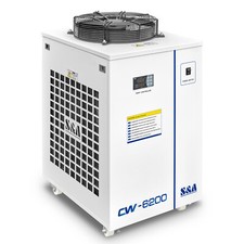 S&A CW 5300 CW 6000 CW 6200 Industrial Water Chiller For Laser Engraver Cutting