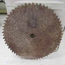 Vintage 18" Buzz Saw Blade 1-3/8" Arbor Center Hole