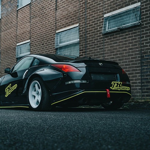 NISSAN 350Z REAR QUARTER PANELS OVERFENDERS L/H, R/H +90MM DRIFT DRAG