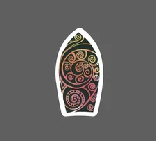 Surfboard Sticker Tribal Sun Waterproof Surfing Ocean Tropical Gift NEW