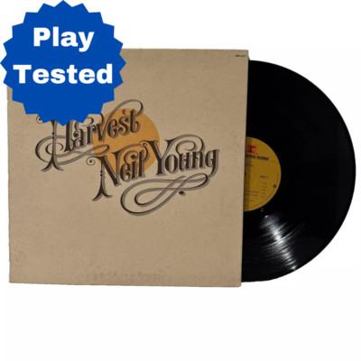 Neil Young Harvest LP Vinyl Record 1978 MSK 2277 Reprise Lyrics Poster ...