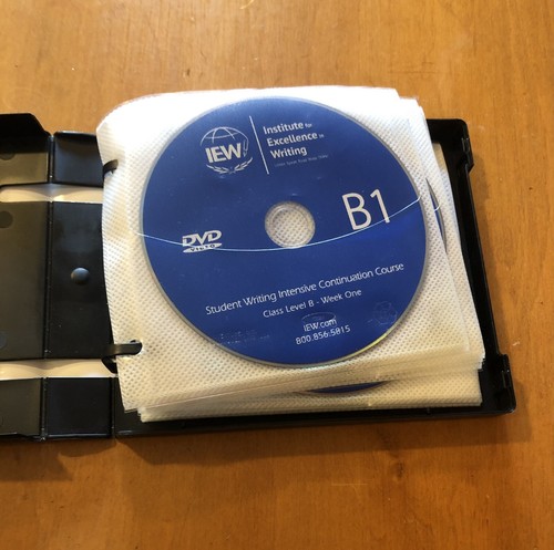 IEW Student Writing Intensive Continuation Course Level B DVDs Andrew Pudewa CC - 第 2/3 張圖片