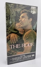 The Robe VHS VCR Tape CBS Fox Video 1987 Factory Sealed Watermark Rare Vintage