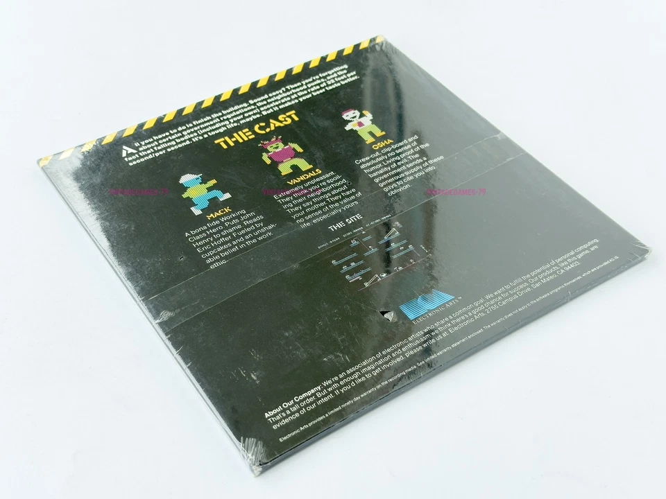 Hard Hat Mack - Electronic Arts - 1983 / Atari 8-bit - Sealed - Image 2 of 4