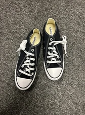 Converse M9166 ALL STAR OX BLACK unisex, Size: Men 6.5