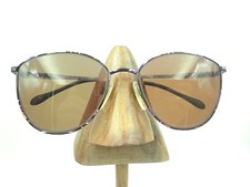Vintage Charmant 4245 Black Multi-Color Metal Round Sunglasses FRAMES ONLY
