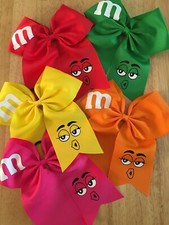 M  M Candy Cheer Hair Bow