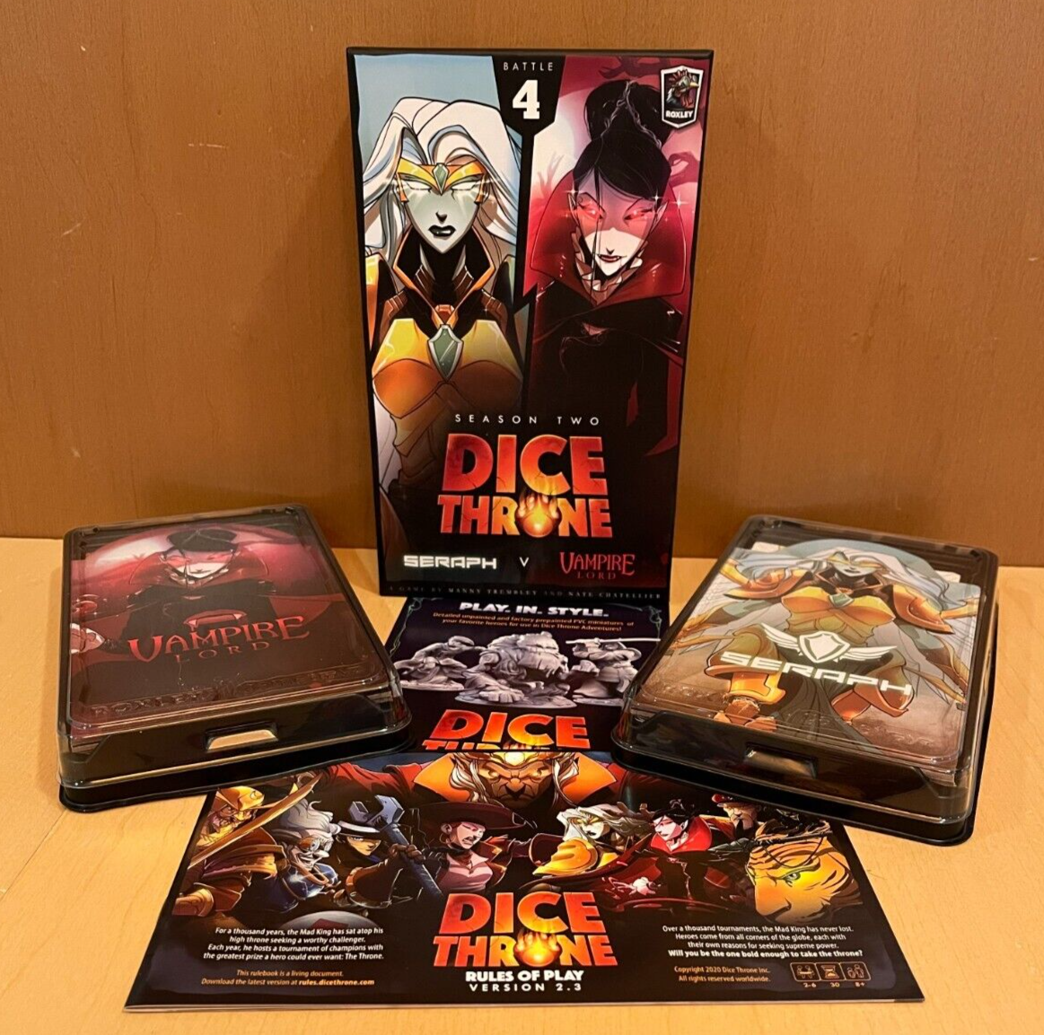 Dice Throne Seraph vs Vampire Lord Season Two Battle 4 Game Complete