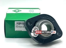 INA FLCTE25 2-BOLT FLANGED BALL BEARING 25mm with COLLAR