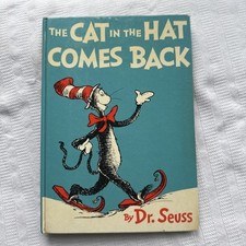 Dr Seuss The Cat in the Hat Comes Back 1st UK HB ED
