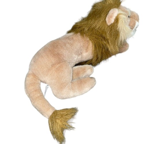 Nature Company Plush Lion Realistic Pillow Mane Stuffed Animal Nursery Decor 24" - Picture 4 of 11