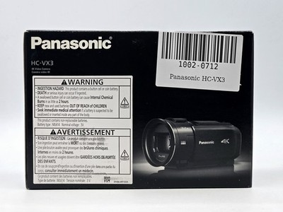 Panasonic UHD 4K 25.9MP 24X Optical Zoom Lightweight Camcorder (HC