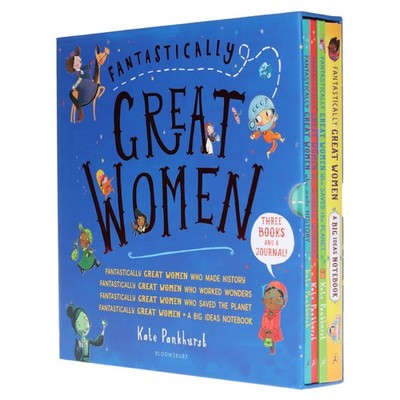 Fantastically Great Women By Kate Pankhurst 4 Books Collection Box Set