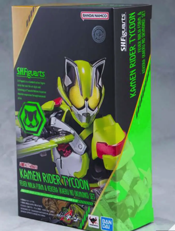 Bandai S.H.Figuarts Kamen Rider Tycoon Fever Ninja & Kekera Frog