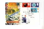1967 BRITISH DISCOVERIES - SOUTH WOODFORD CDS FDC FROM COLLECTION R41