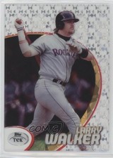 1998 Topps Tek Pattern 61 Diffractor Larry Walker #34 HOF 01ah