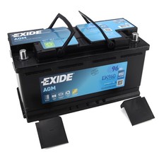 EXIDE EK960 AGM START-STOP Autobatterie Batterie Starterbatterie 12V 96Ah EN850A