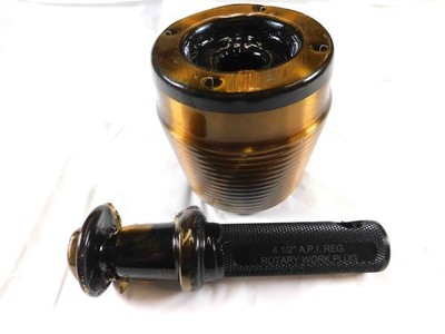 NEW 4 1/2 5 REG ROTARY API 7-2 PIPE THREAD PLUG GAGE 4.5 REGULAR SHOULDERED RR