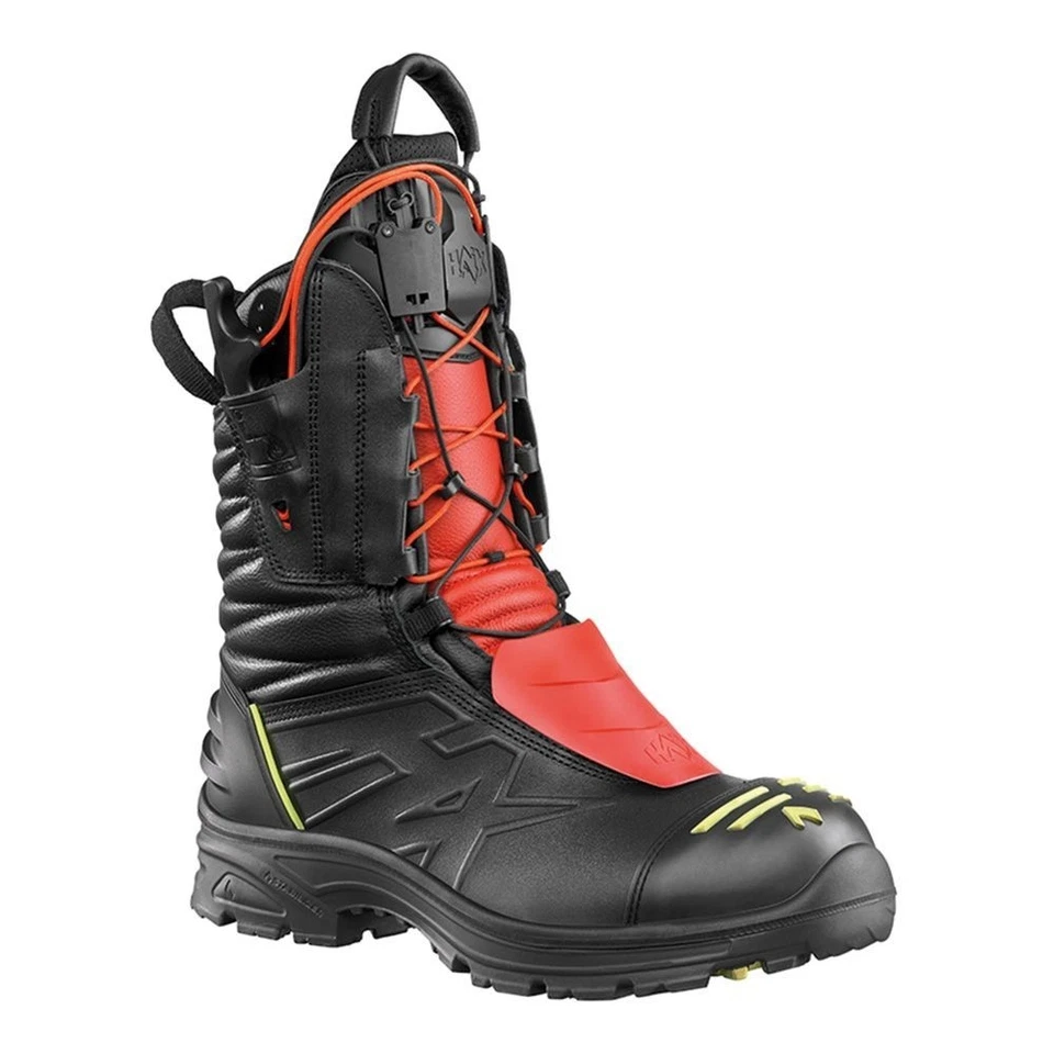 HAIX® Fire Eagle 2.0 Pro Boots Leder Schuhe Feuerwehr Stiefel UK 13,5 / EU 49