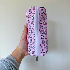 TCMC Thecoffeemonsterzco Purple Pencil Pouch Pencil Case