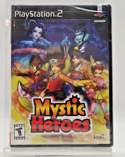 Mystic Heroes (Sony PlayStation 2, 2002) Brand New Torn Plastic