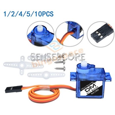 1/2/4/5/10PCS 9G SG90 Micro Servo Motor RC Robot Helicopter Airplane Car Boat