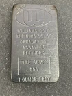 Since 1917 Williams Gold Refining Co. Of Canada- 1 Troy Oz .999 Fine Silver Bar