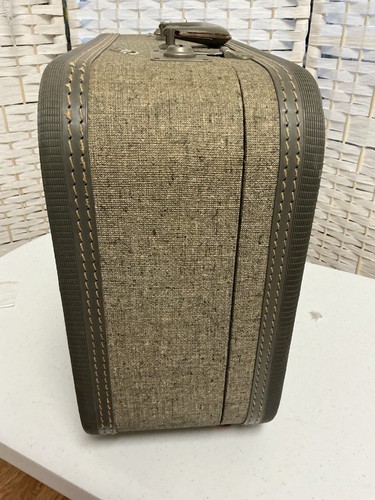 Vintage Travel Joy Suitcase Briefcase Kalle Blue Travel Train Case - Picture 7 of 18