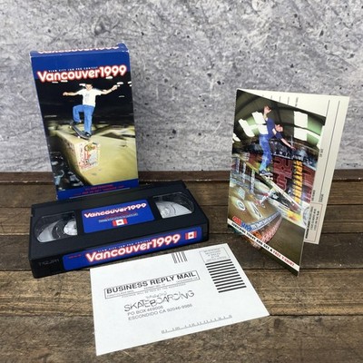 Vintage Vancouver 1999 Slam City Jam Pro Skateboarding VHS 411